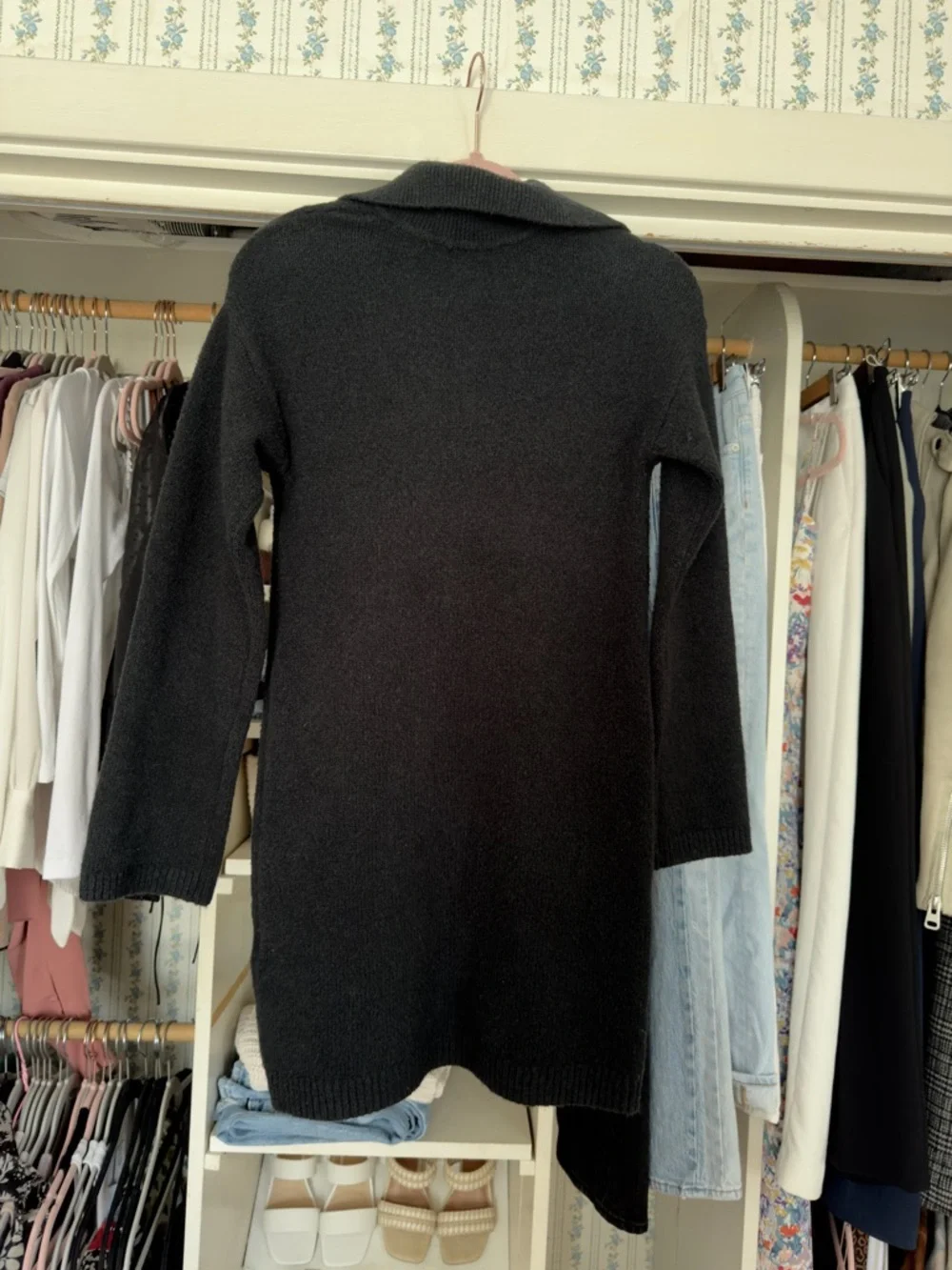 A&F Collared Sweater Dress